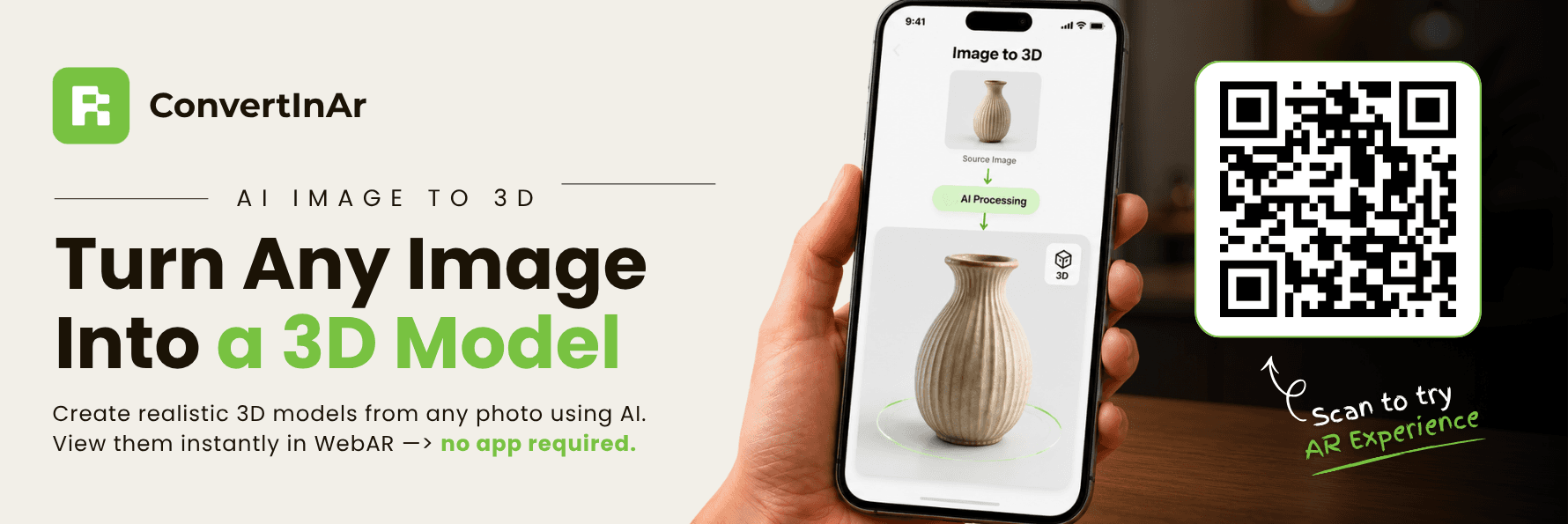 AI Image to 3D Model Generator: Turn Any Photo into an Interactive 3D Model